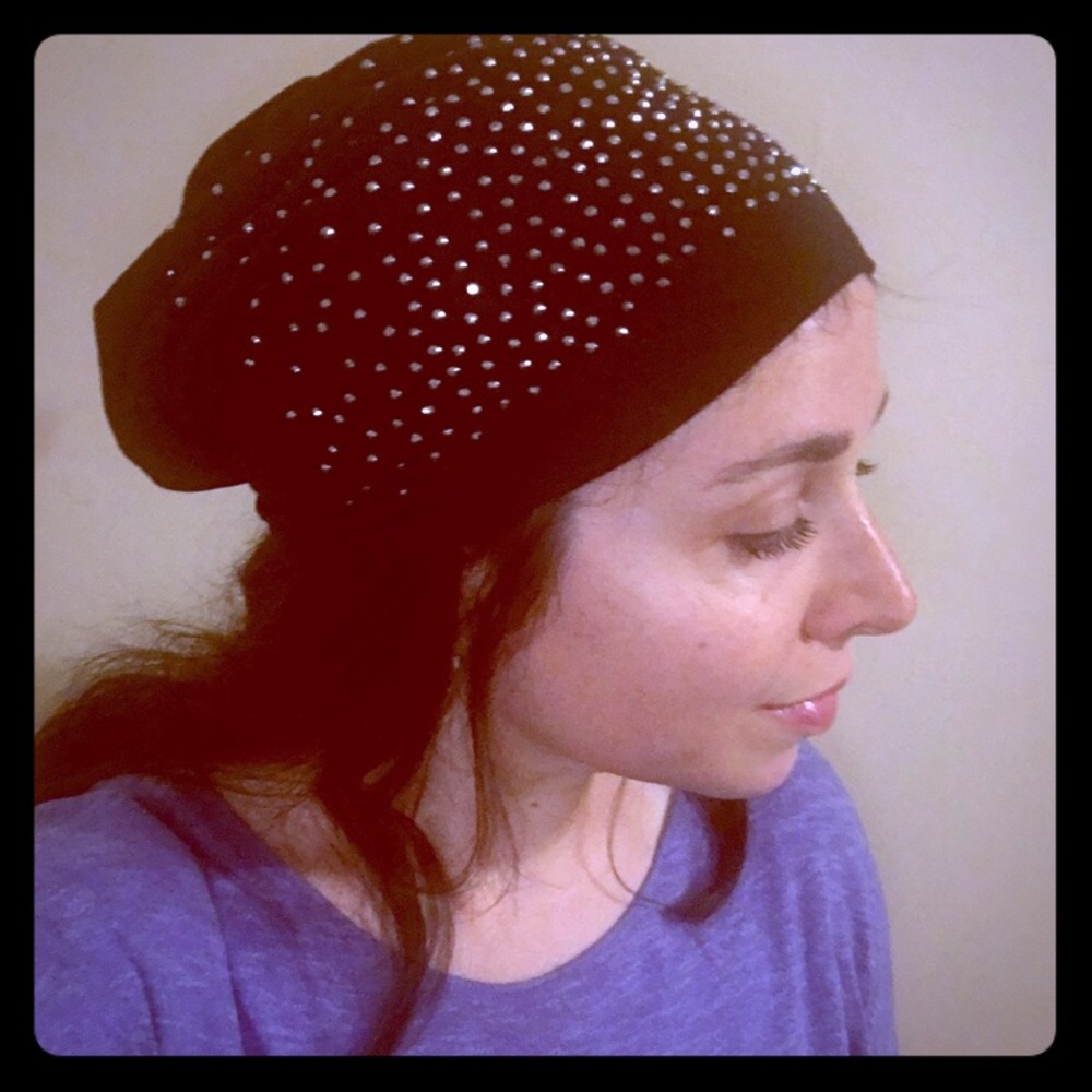 Studded beanie
